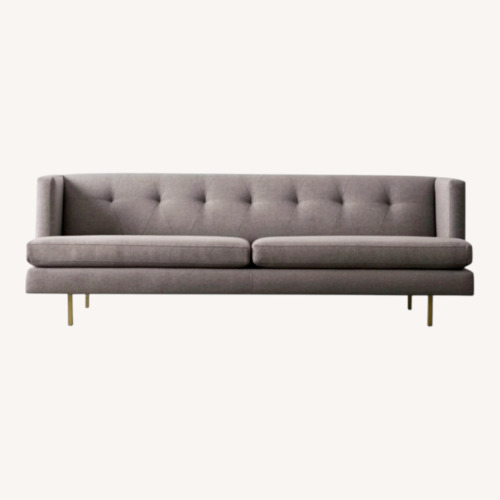 Used CB2 Avec Light Gray Fabric 3+ Seater Sofa for sale on AptDeco