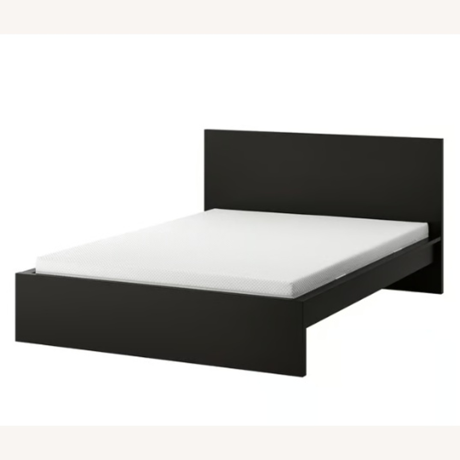 IKEA Malm Queen Bed Frame with Luroy Slats - image-4