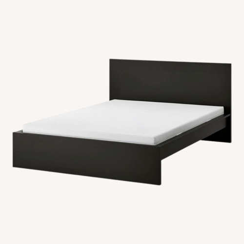 Used IKEA Malm Queen Bed Frame with Luroy Slats for sale on AptDeco