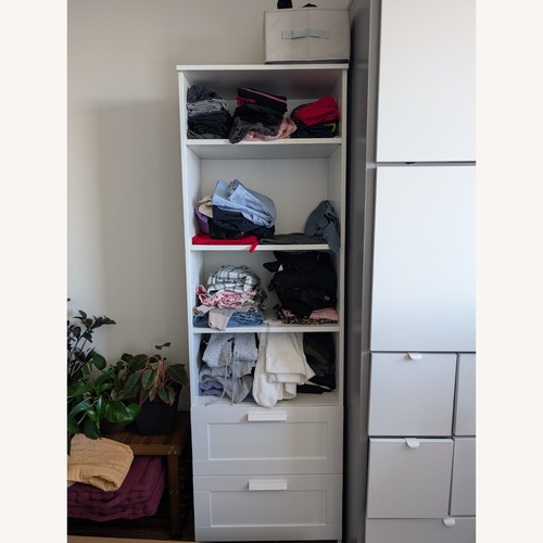 Used IKEA Brimnes Bookshelf White for sale on AptDeco