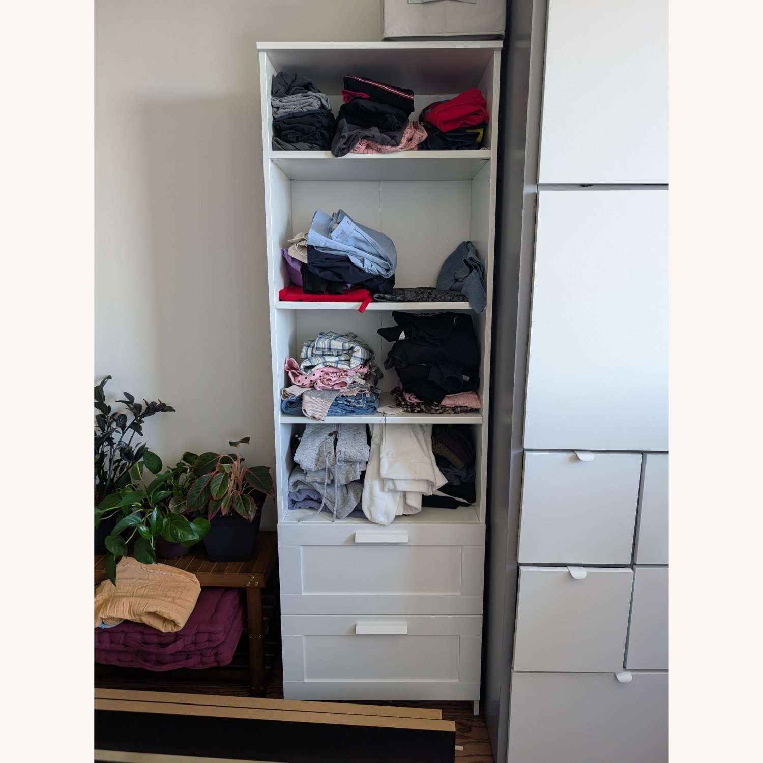 IKEA Brimnes Bookshelf White - image-2