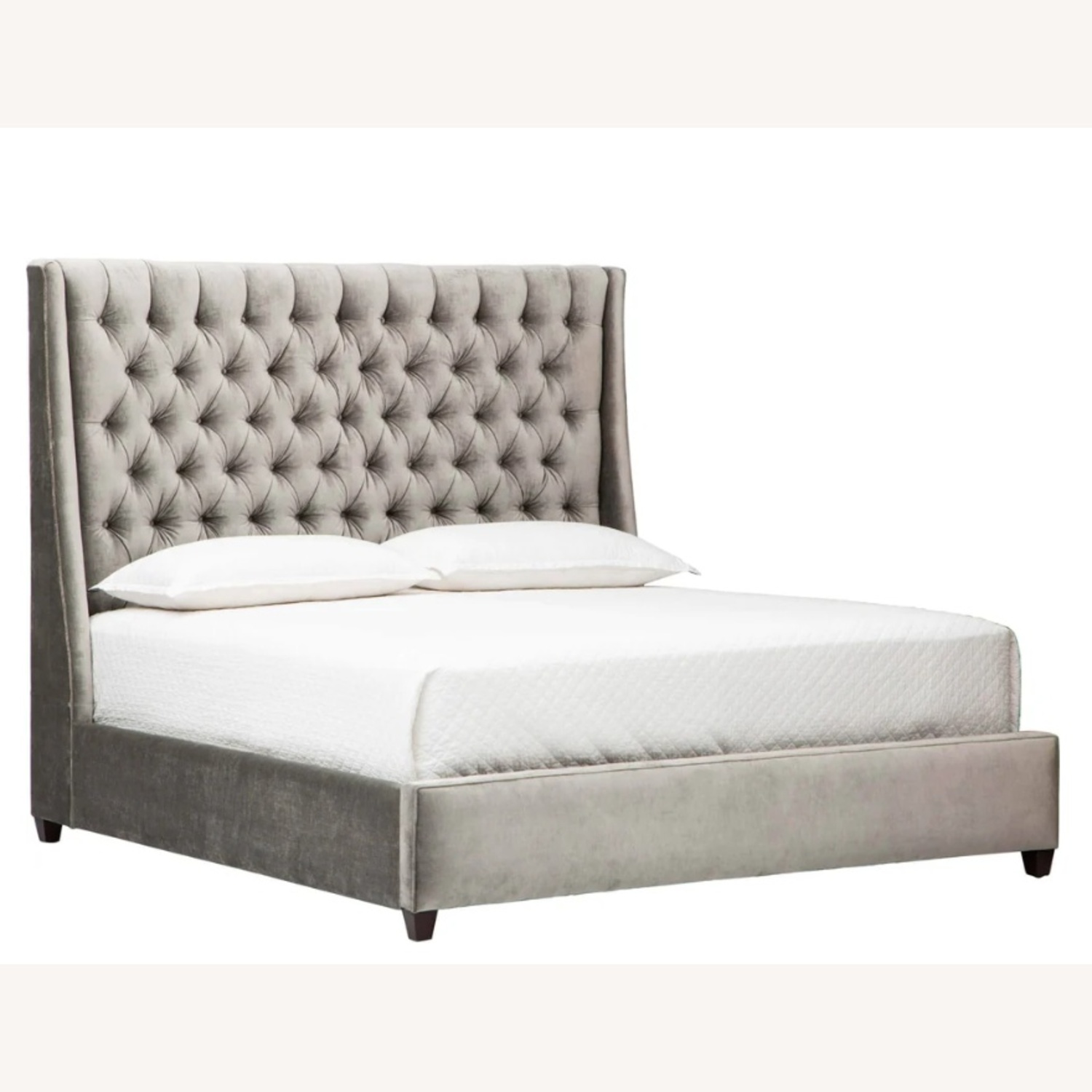 Luxury Tufted Queen Bed - image-7