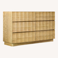 West Elm Luisa Carved 6-Drawer Dresser