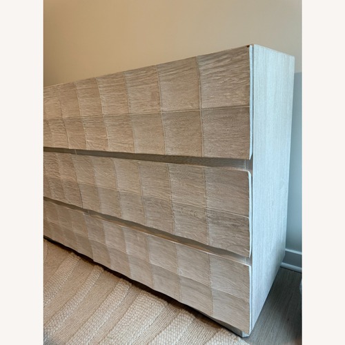 Used West Elm Luisa Carved 6-Drawer Dresser for sale on AptDeco