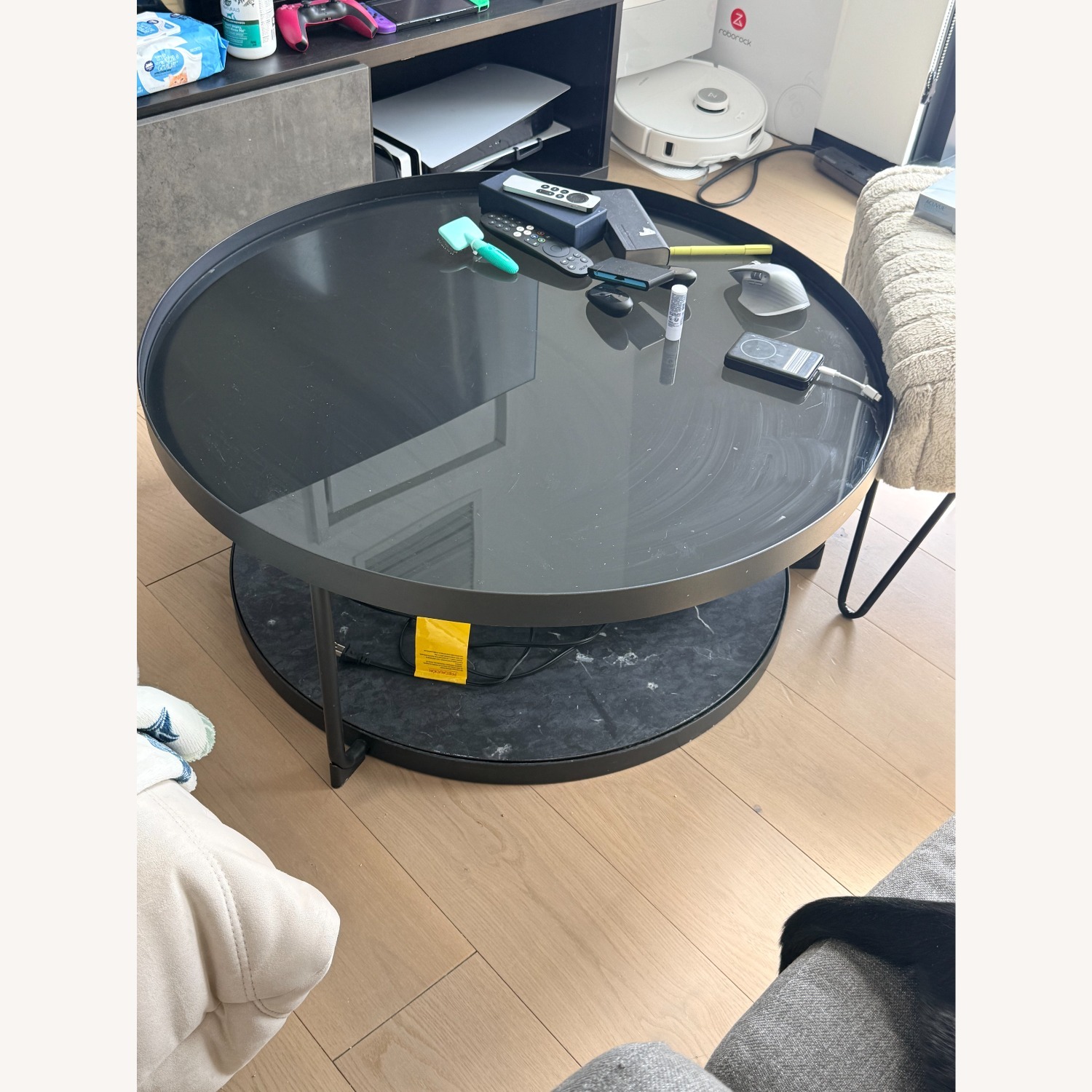 IKEA FRÖTORP Marble Coffee Table - image-3