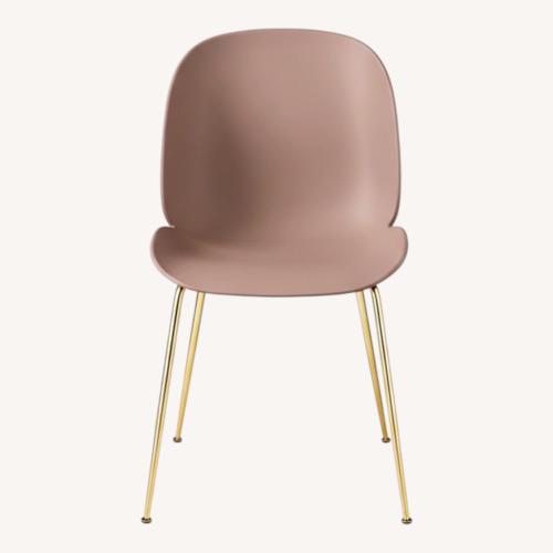 Used Gubi Beetle Pink Dining Chairs for sale on AptDeco