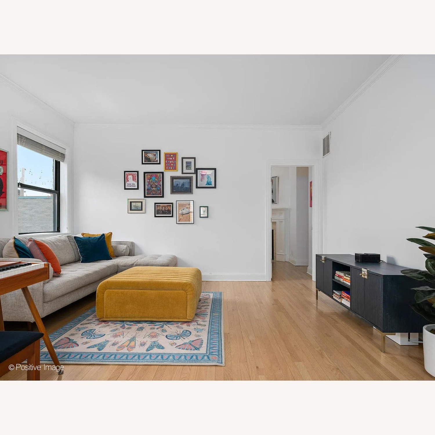 Article Sefto Yellow Ottoman - image-2