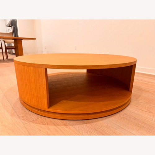 Used Ligné Open Round Coffee Table for sale on AptDeco