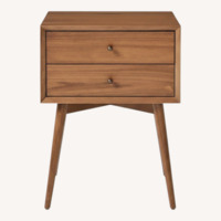 West Elm Mid-Century Charging Nightstand