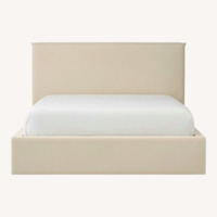 West Elm Freya Flange Storage Bed