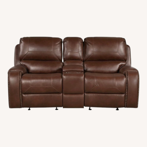 Used Dark Brown Loveseat for sale on AptDeco