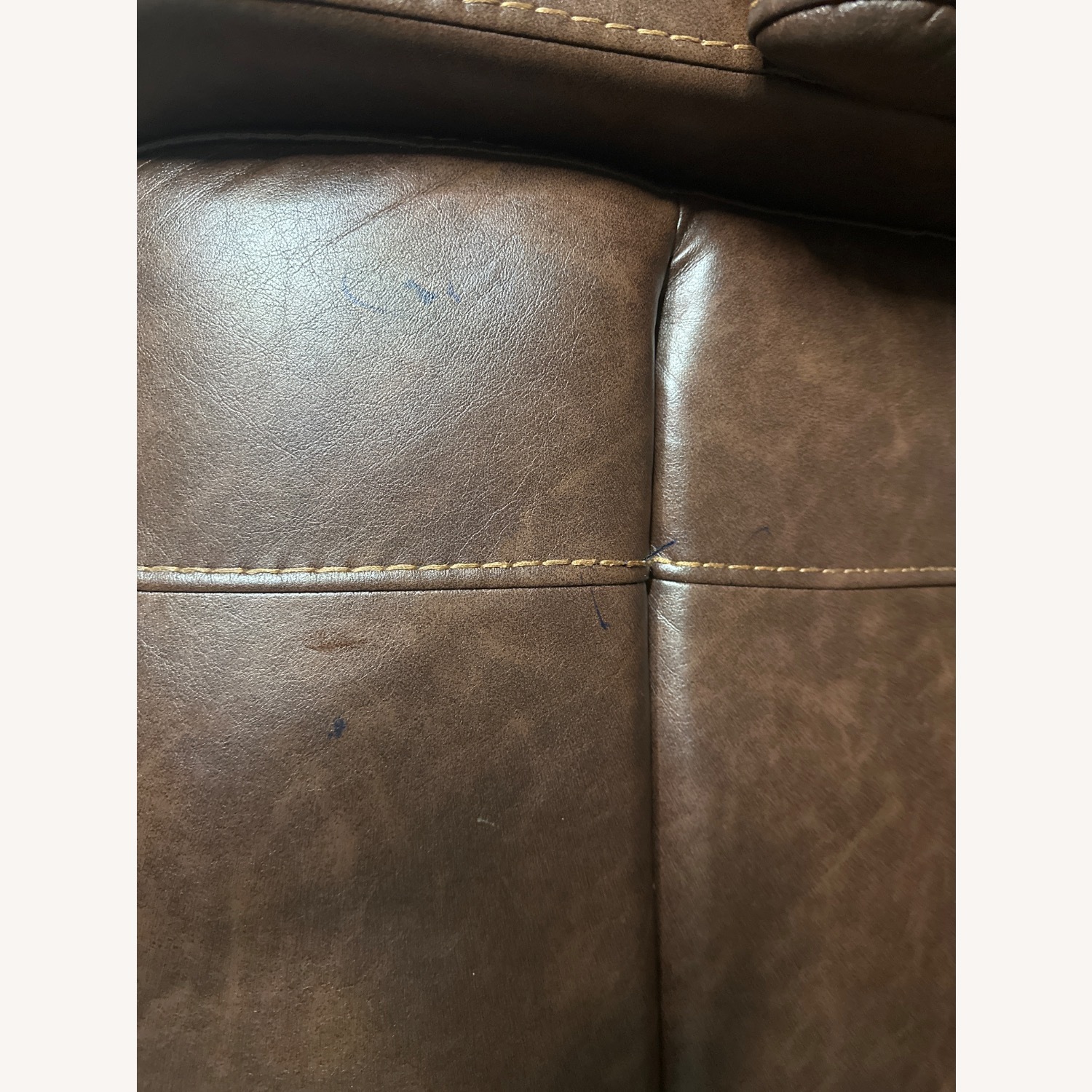 Dark Brown Loveseat - image-4