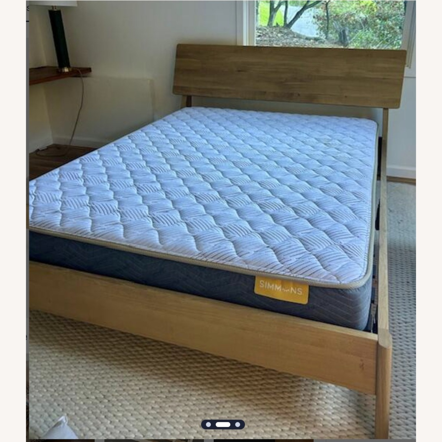 Ethnicraft Oak Queen Bed Frame - image-2