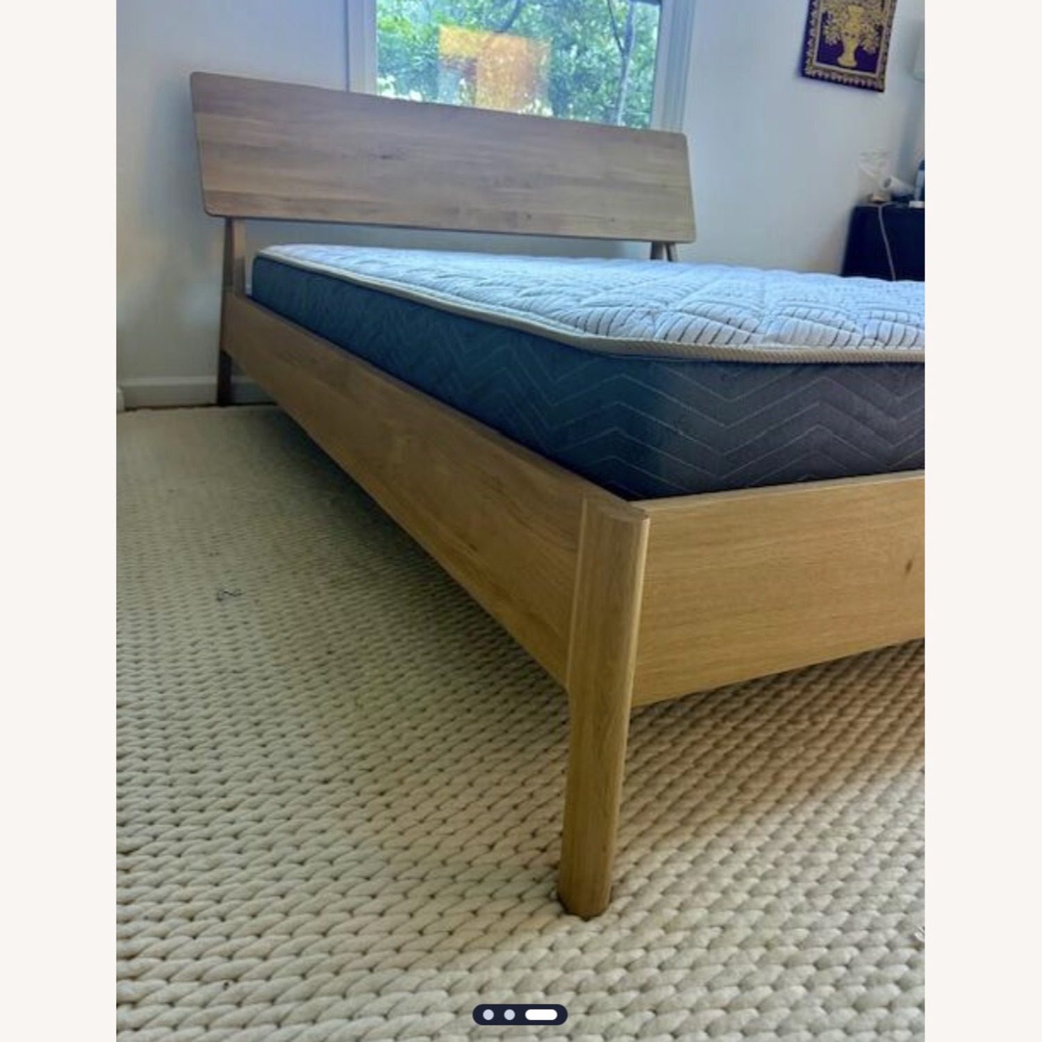 Ethnicraft Oak Queen Bed Frame - image-3