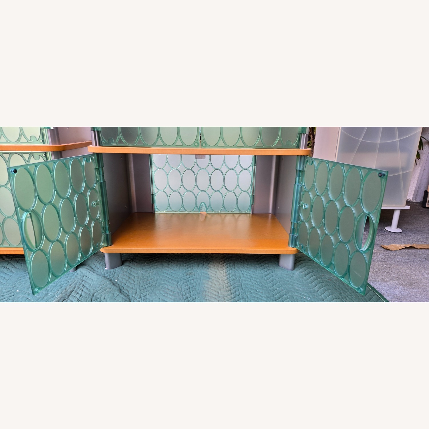 Herman Miller Red Green Wood Dresser - image-6