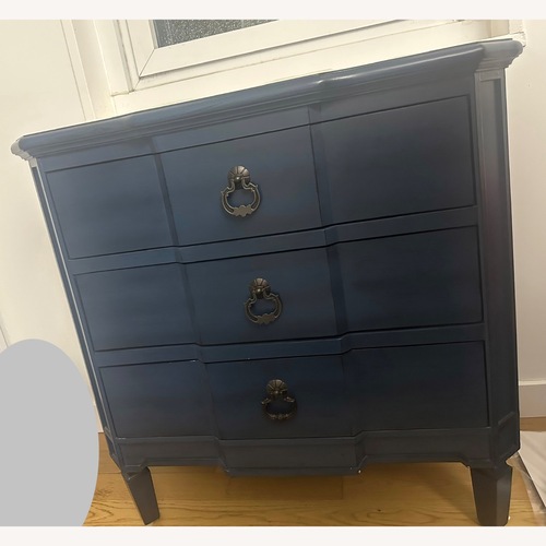 Used Raymour & Flanigan Blue Chest for sale on AptDeco