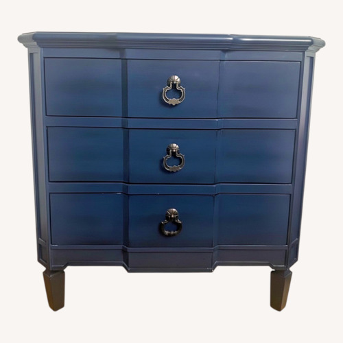 Used Raymour & Flanigan Blue Chest for sale on AptDeco