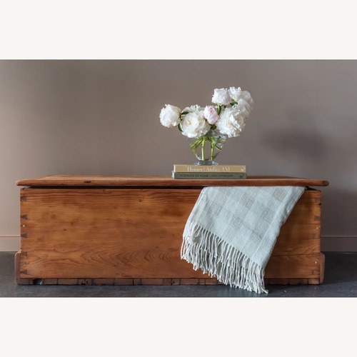 Used Vintage Wood Chest for sale on AptDeco