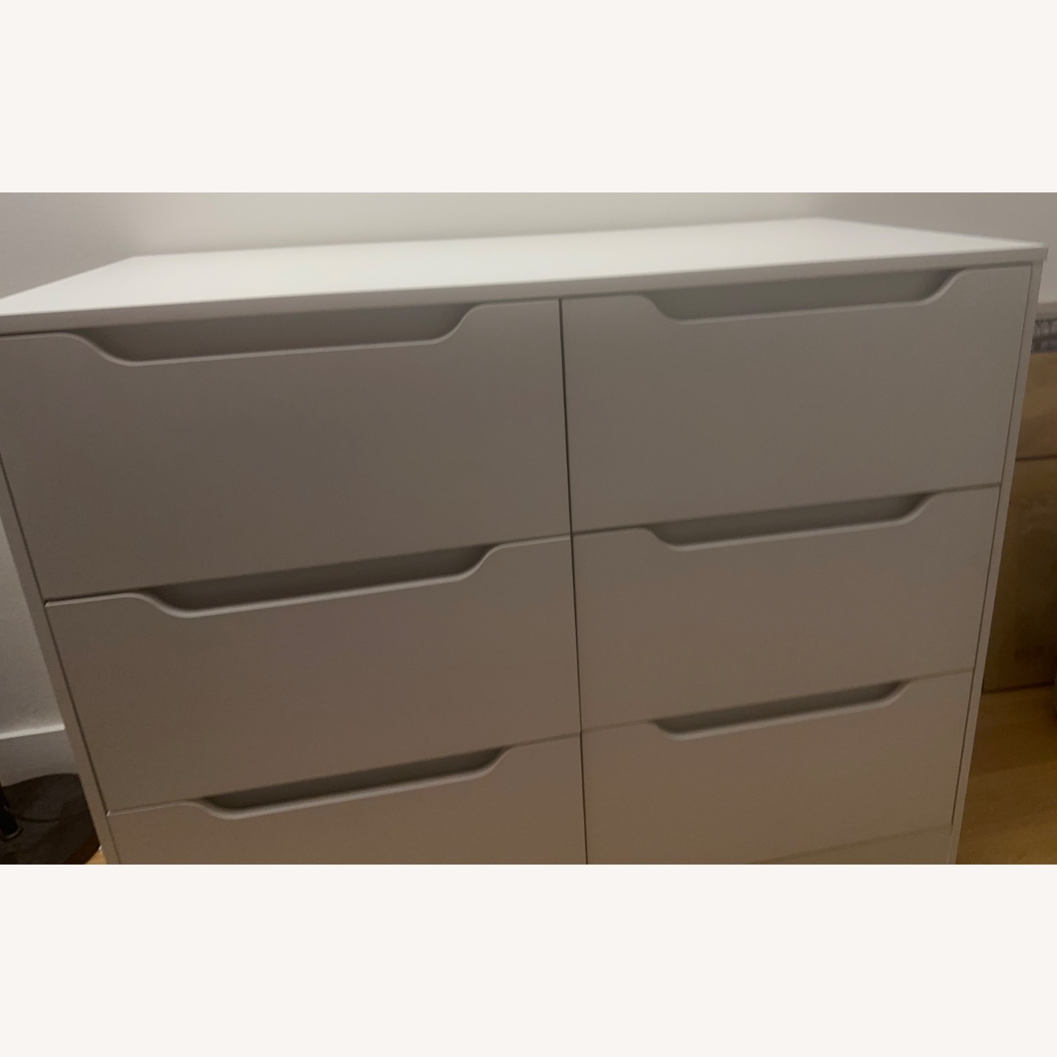 White Wood Dresser - image-6