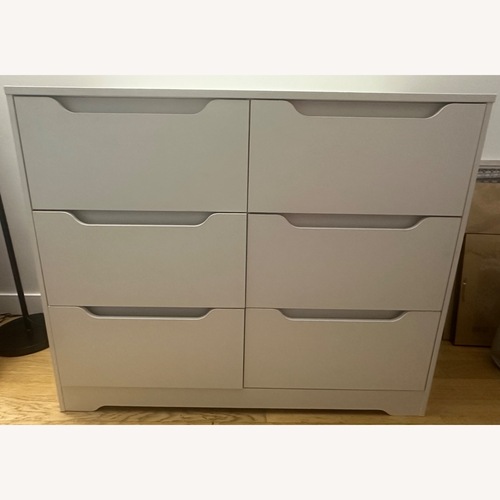 Used White Wood Dresser for sale on AptDeco