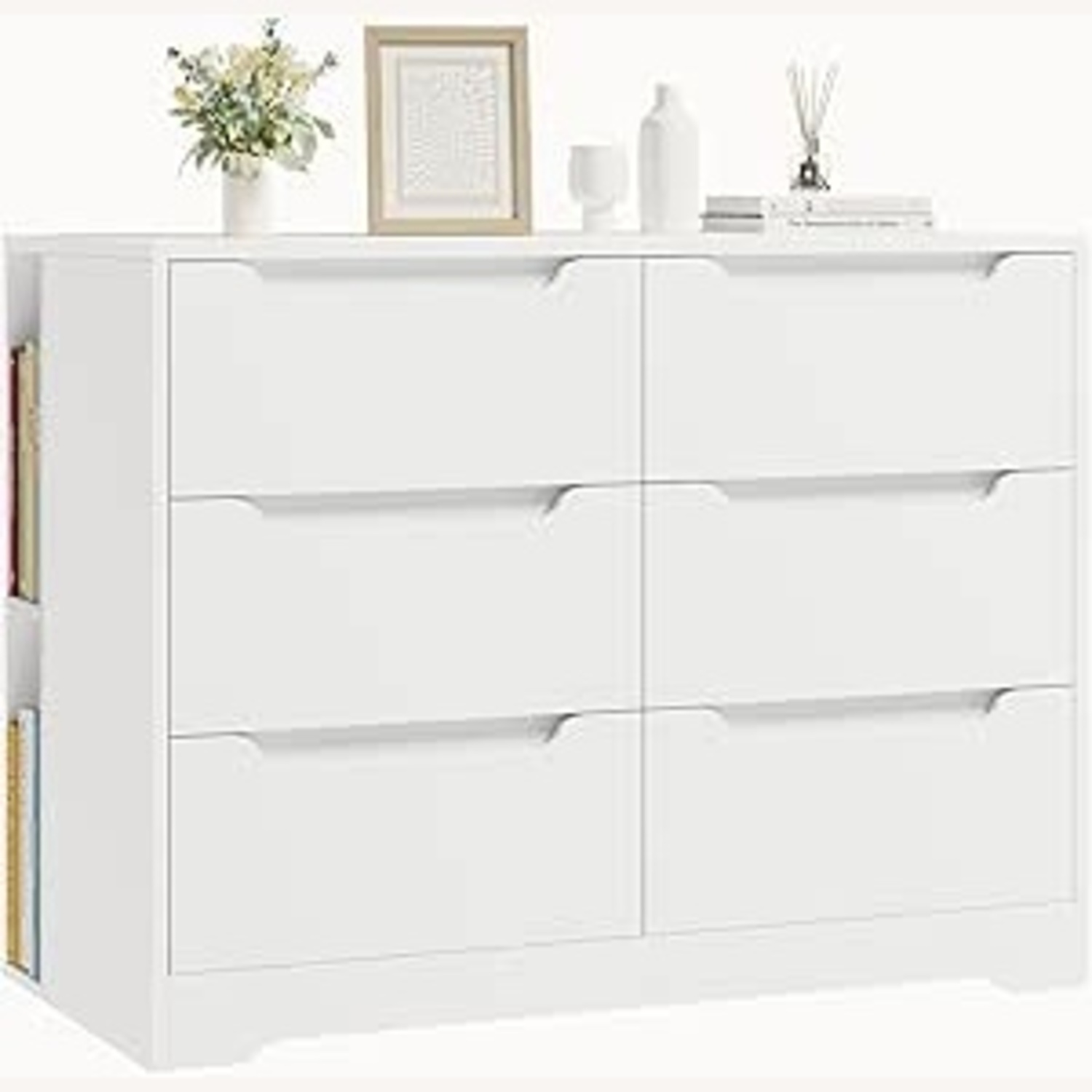 White Wood Dresser - image-10