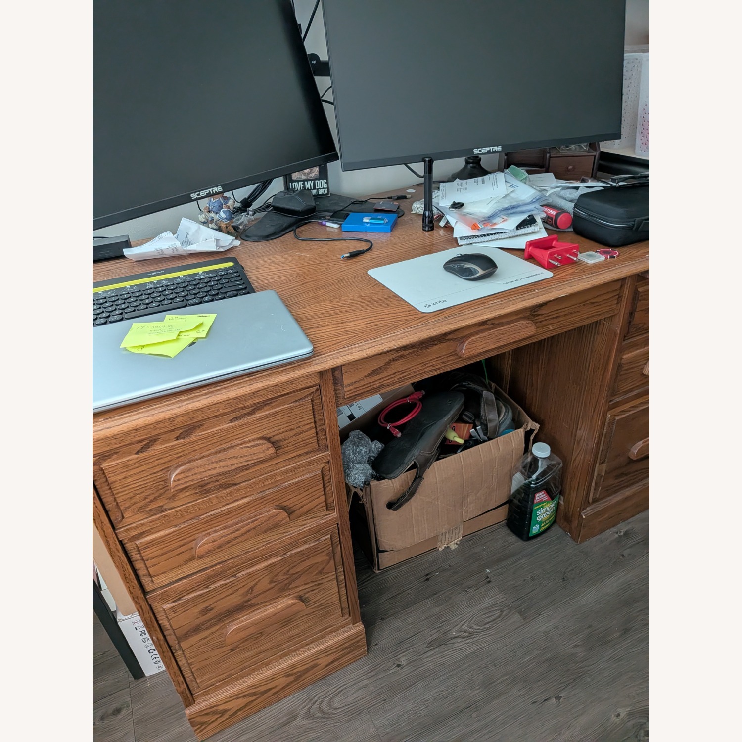 Cadia Nexton Wooden Desk - image-1