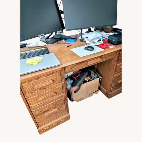 Used Cadia Nexton Wooden Desk for sale on AptDeco