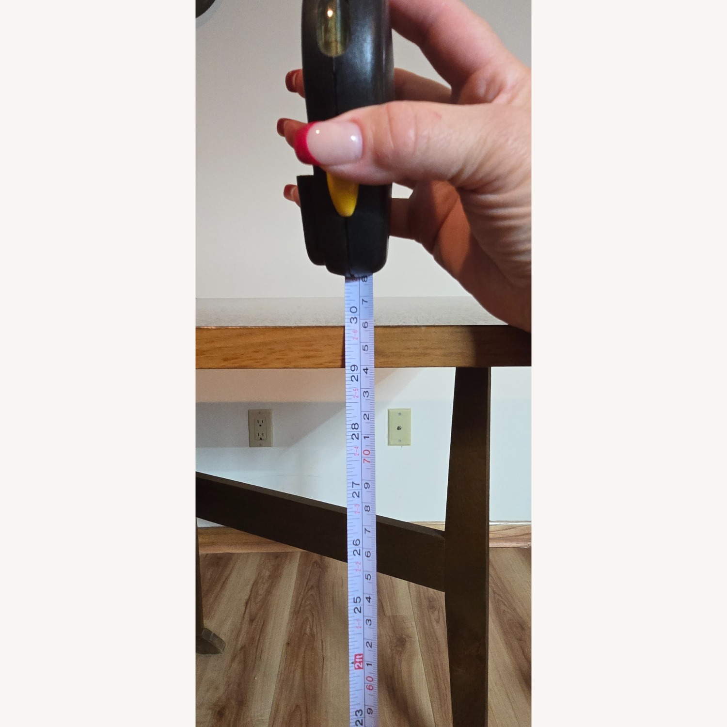 Mid Century Danish Rosewood Gate Leg Dining Table - image-11