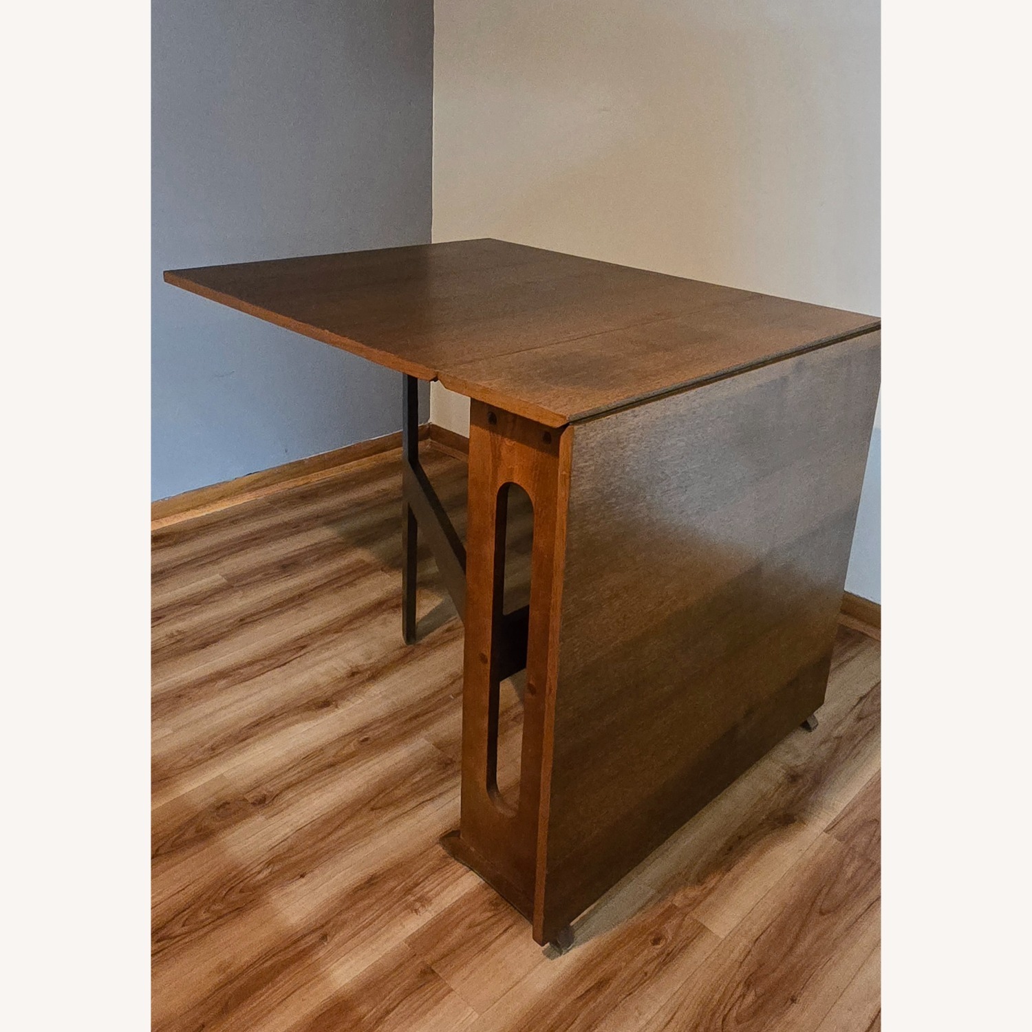 Mid Century Danish Rosewood Gate Leg Dining Table - image-13