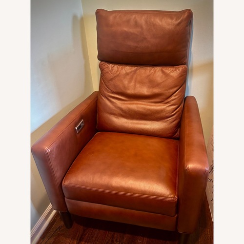 Used Arlo Leather Reclining Chair for sale on AptDeco