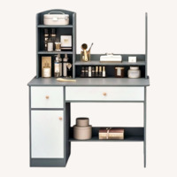 Vanity Table With LED Mirror