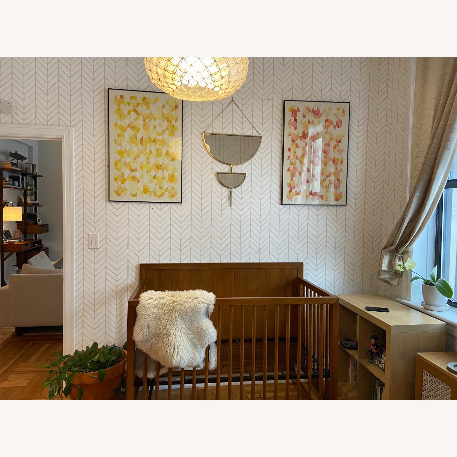 West Elm Kids Mid-Century 4-in-1 Convertible Crib - image-3