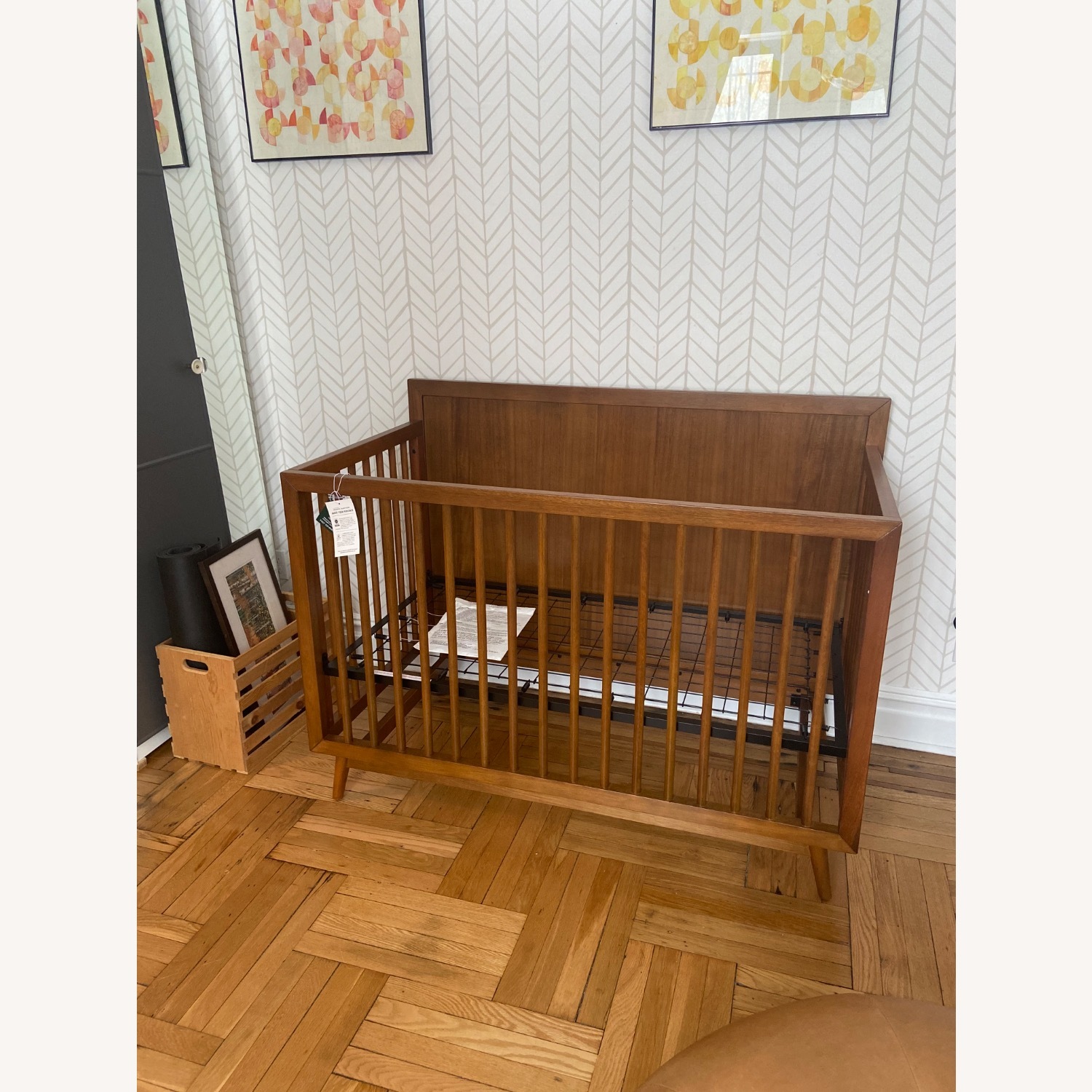 West Elm Kids Mid-Century 4-in-1 Convertible Crib - image-2