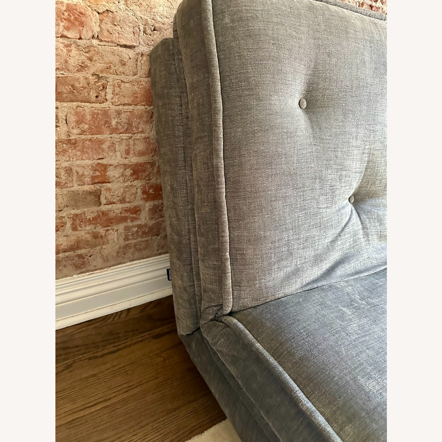 Ligne Roset Dark Gray Fabric Sleeper Sofa - image-3