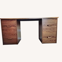 Light Brown Wood Chest
