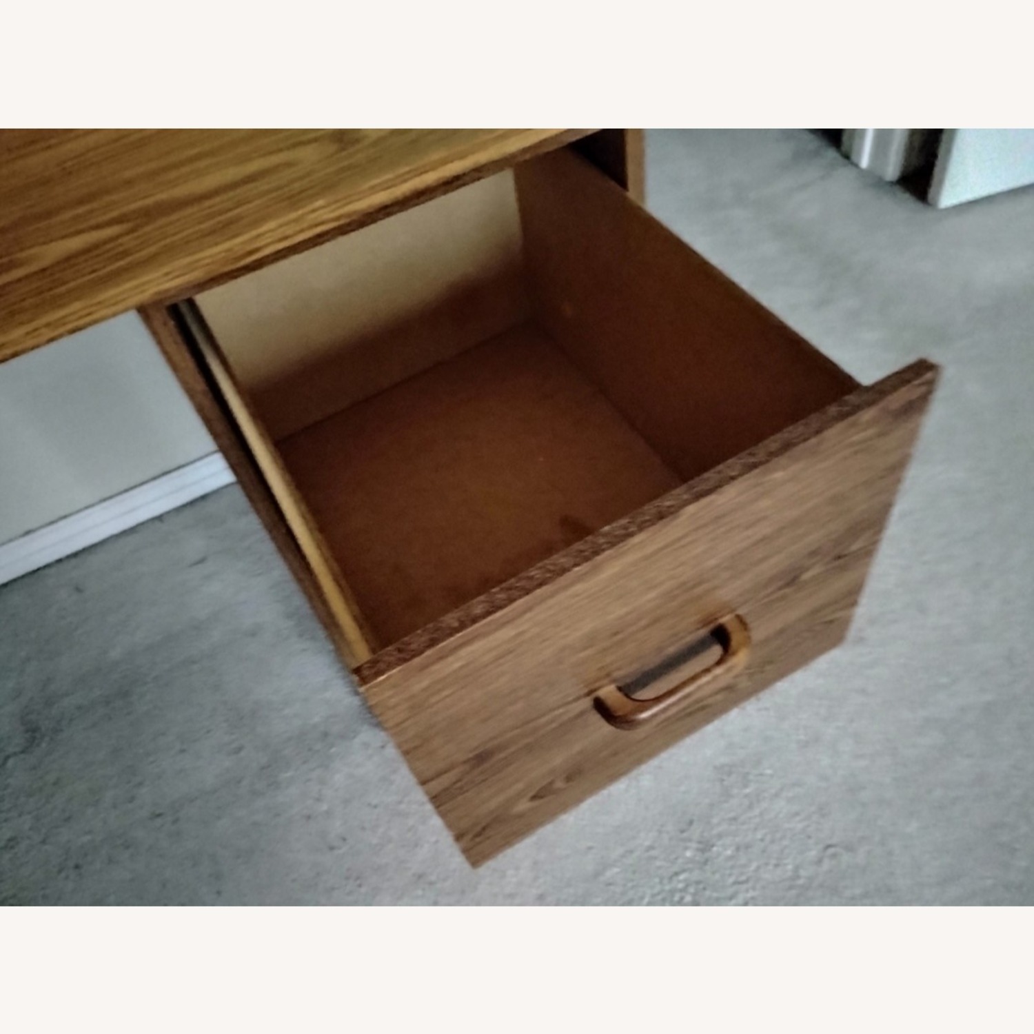 Light Brown Wood Chest - image-3