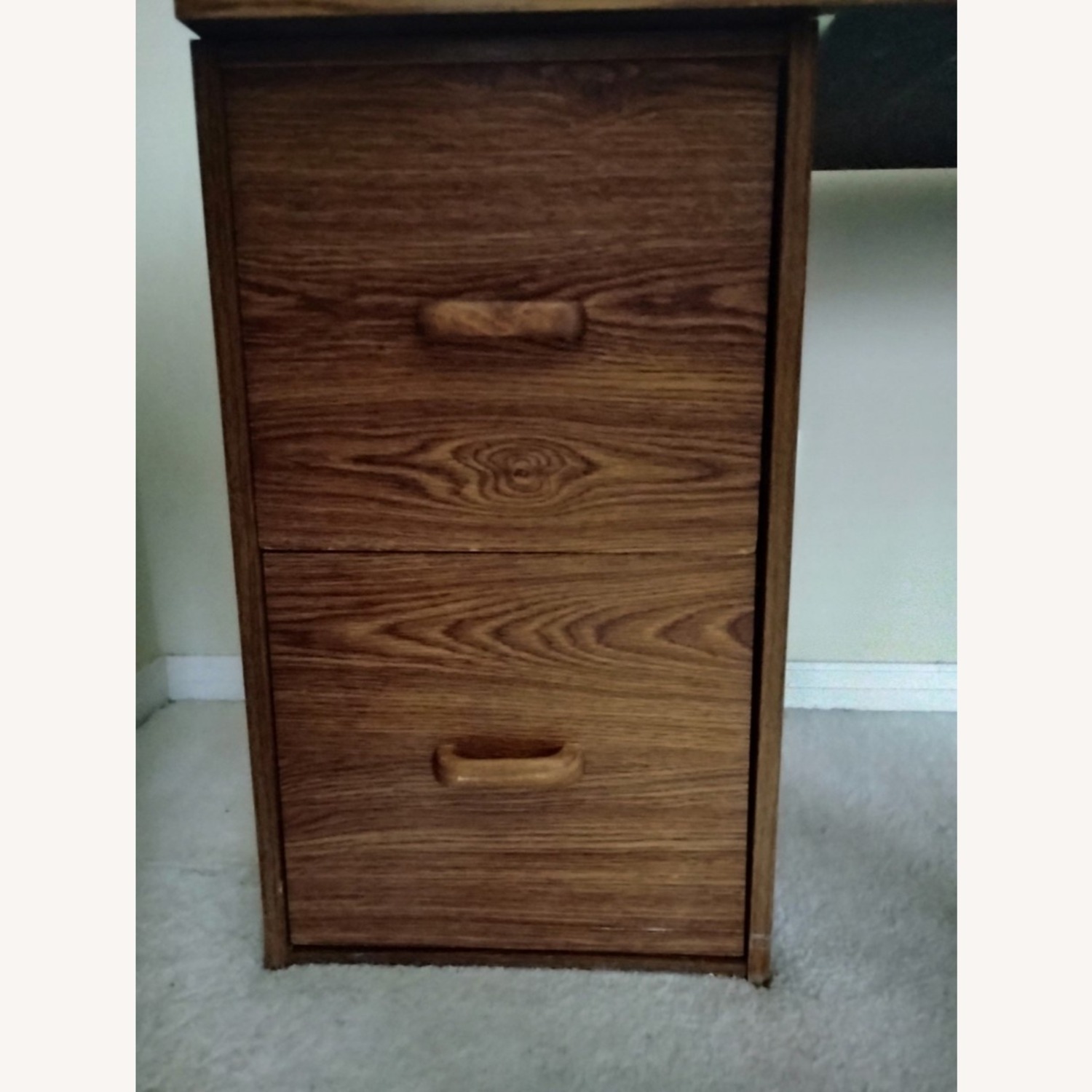Light Brown Wood Chest - image-1