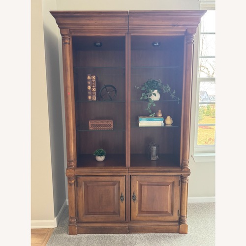 Used Lexington Furniture Dark Brown Bookcase for sale on AptDeco