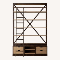 1950s Dutch Shipyard Triple Shelving