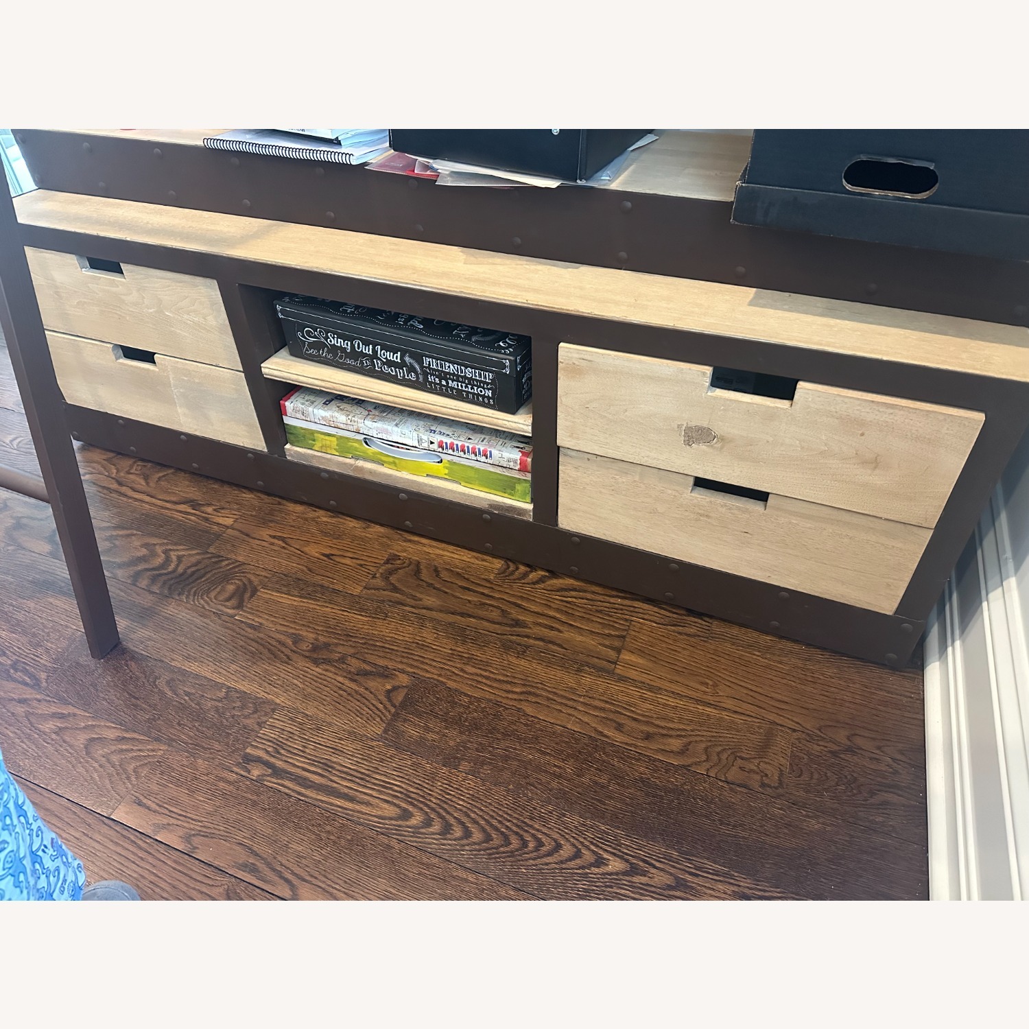 1950s Dutch Shipyard Triple Shelving - image-4