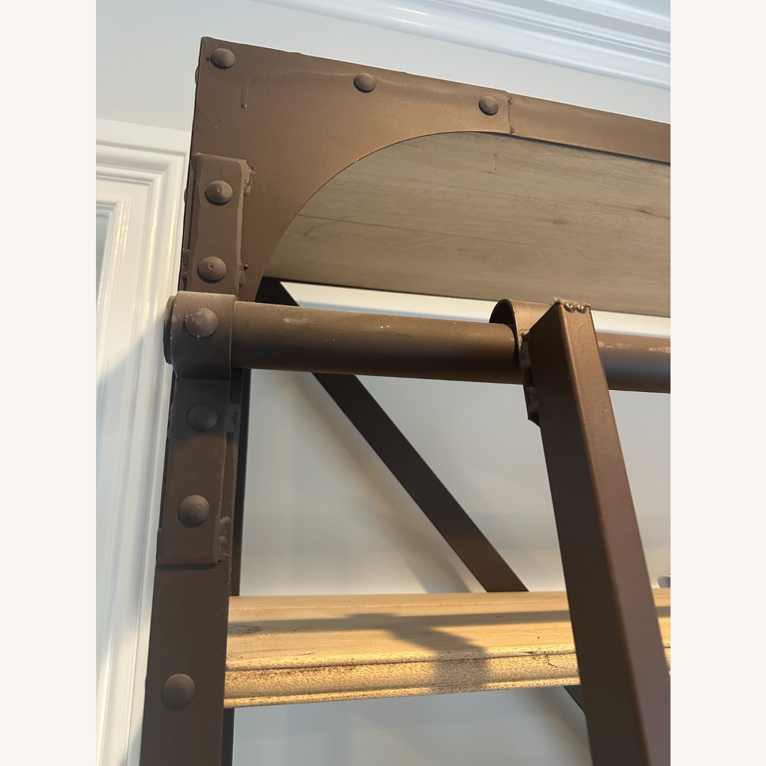 1950s Dutch Shipyard Triple Shelving - image-3