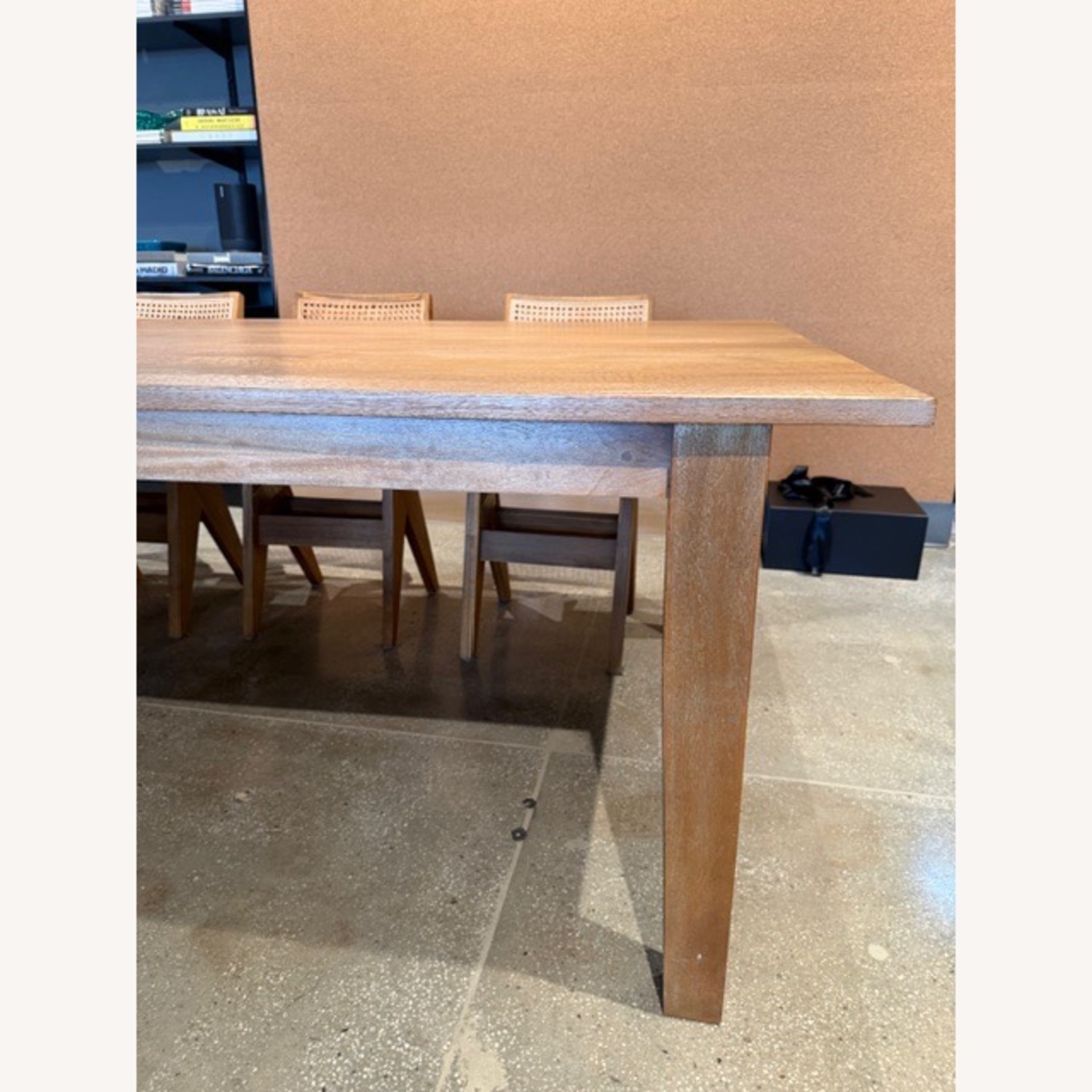 Crate & Barrel 104” Basque Dining Table - image-2