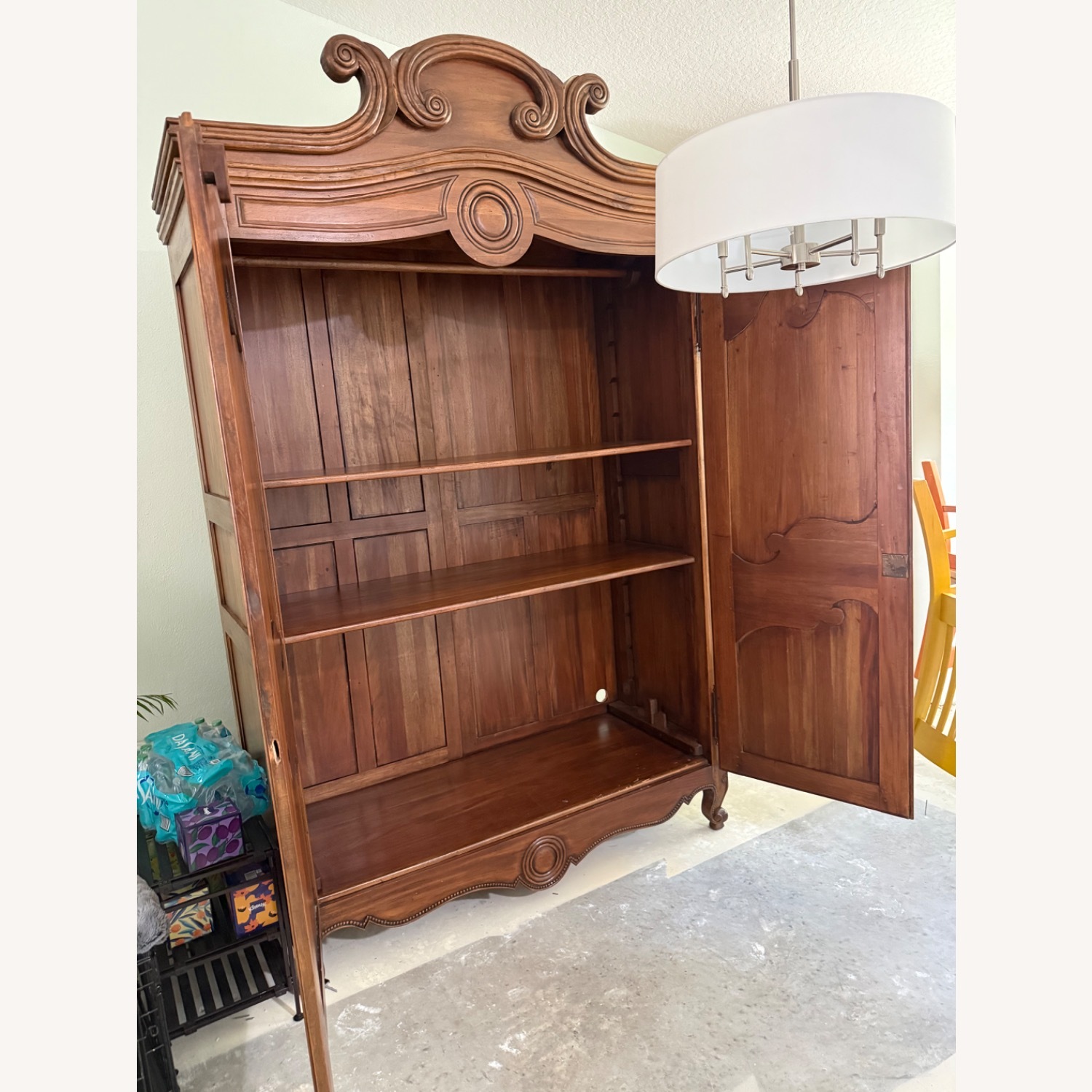 Solid Wood Antique Inspired Armoire - image-3