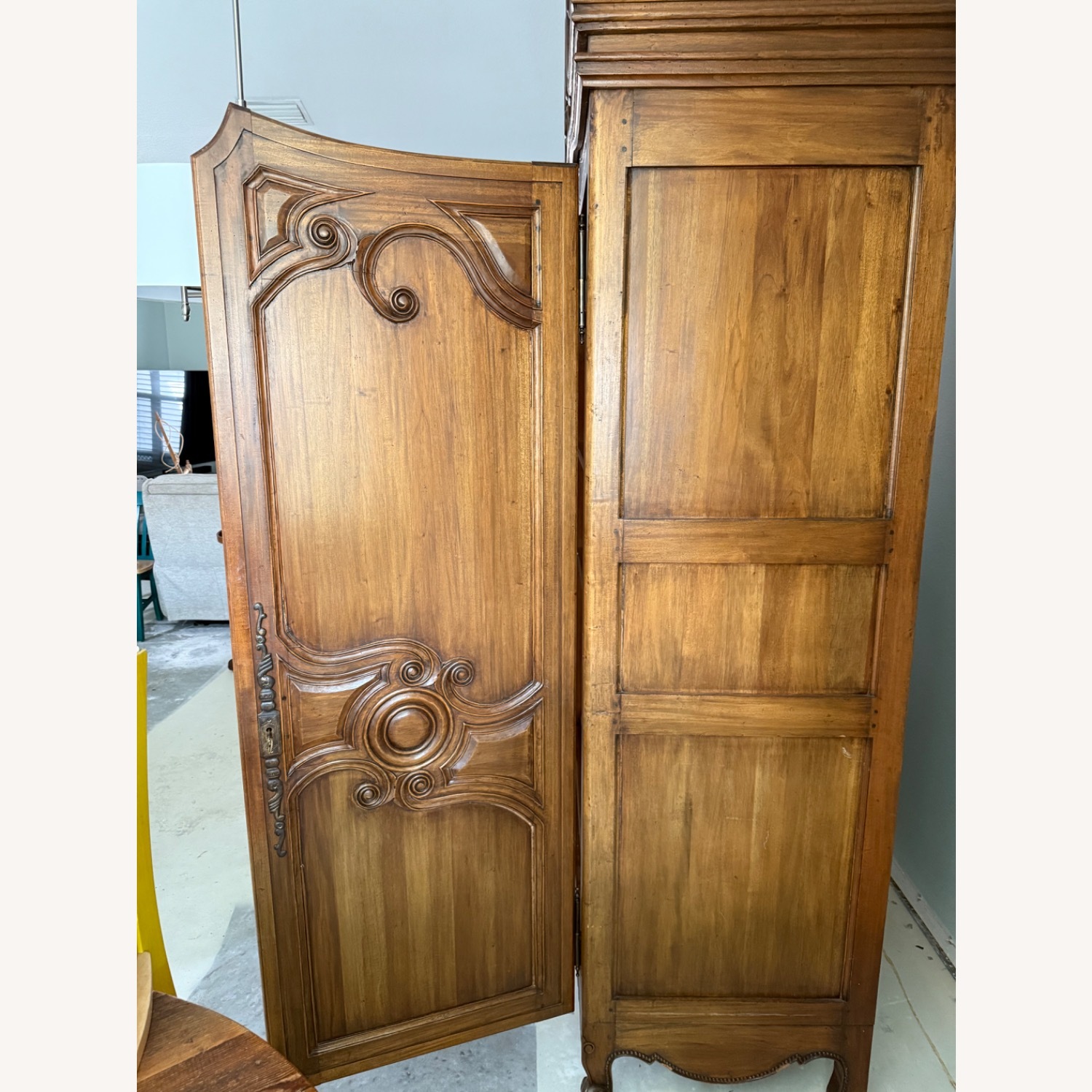 Solid Wood Antique Inspired Armoire - image-2