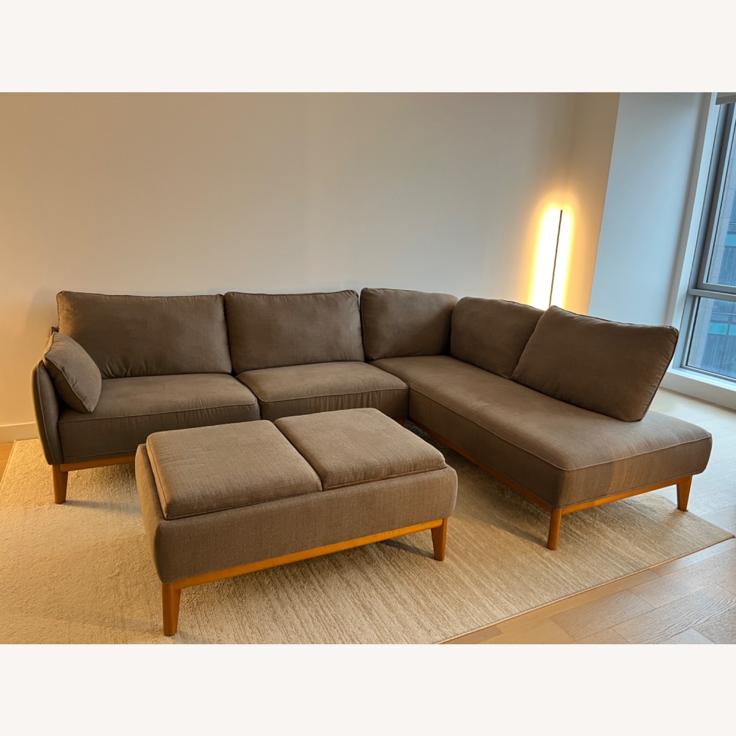 Macy’s Jollene Sofa with Futon - image-2