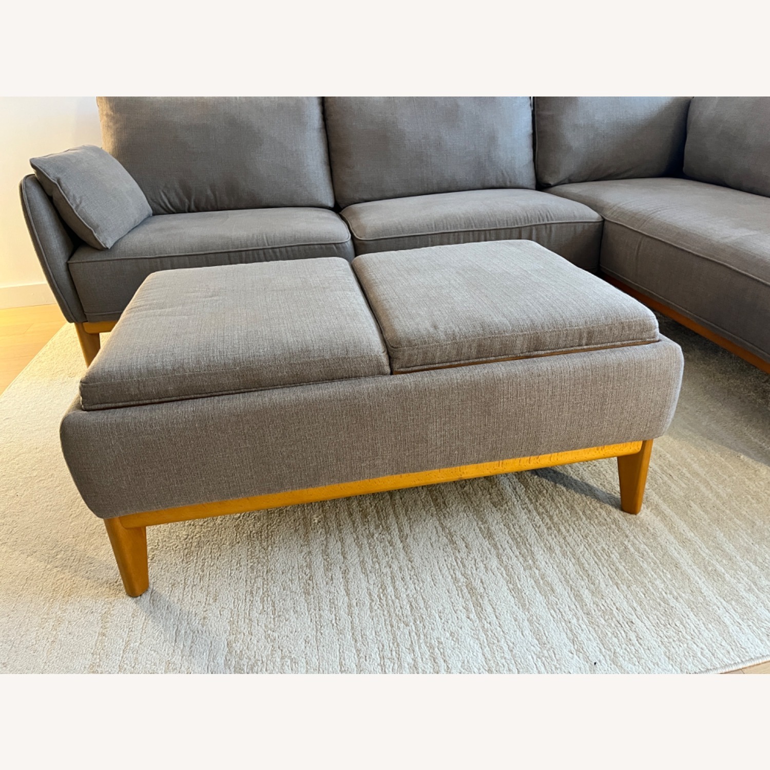 Macy’s Jollene Sofa with Futon - image-4