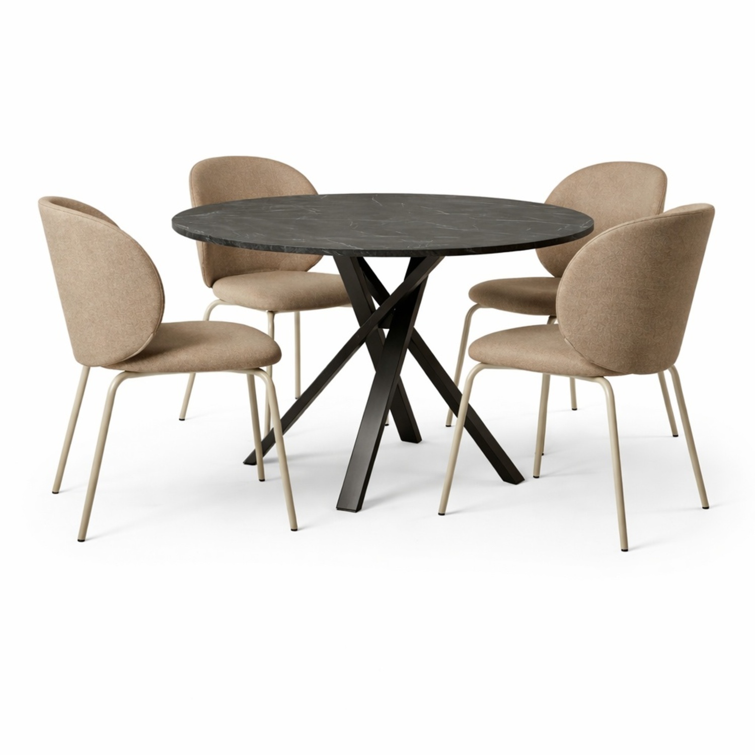 IKEA Mariedamm Dark Brown Dining Set - image-8