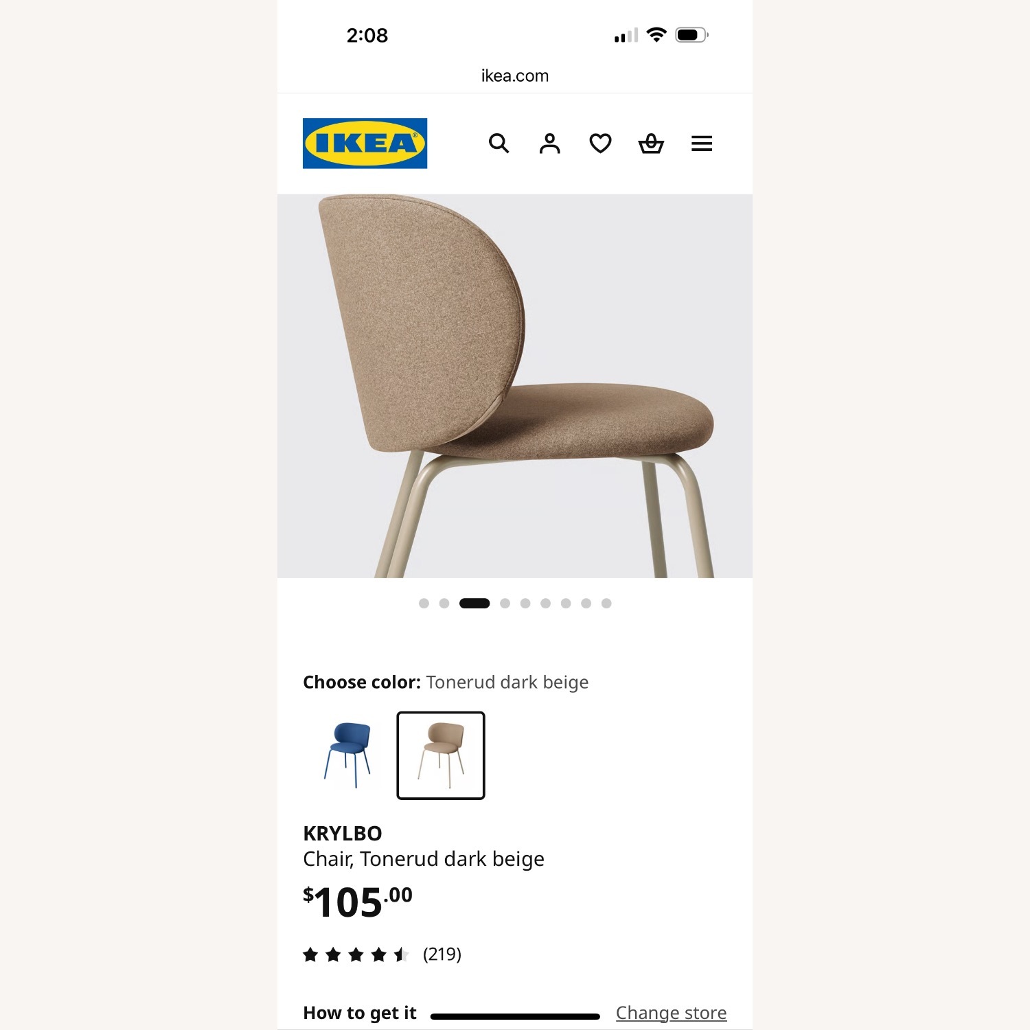 IKEA Mariedamm Dark Brown Dining Set - image-6