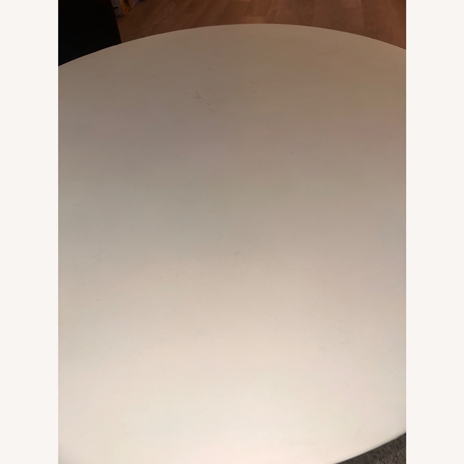 Crate & Barrel White Sayulita Ivory Concrete Table - image-8