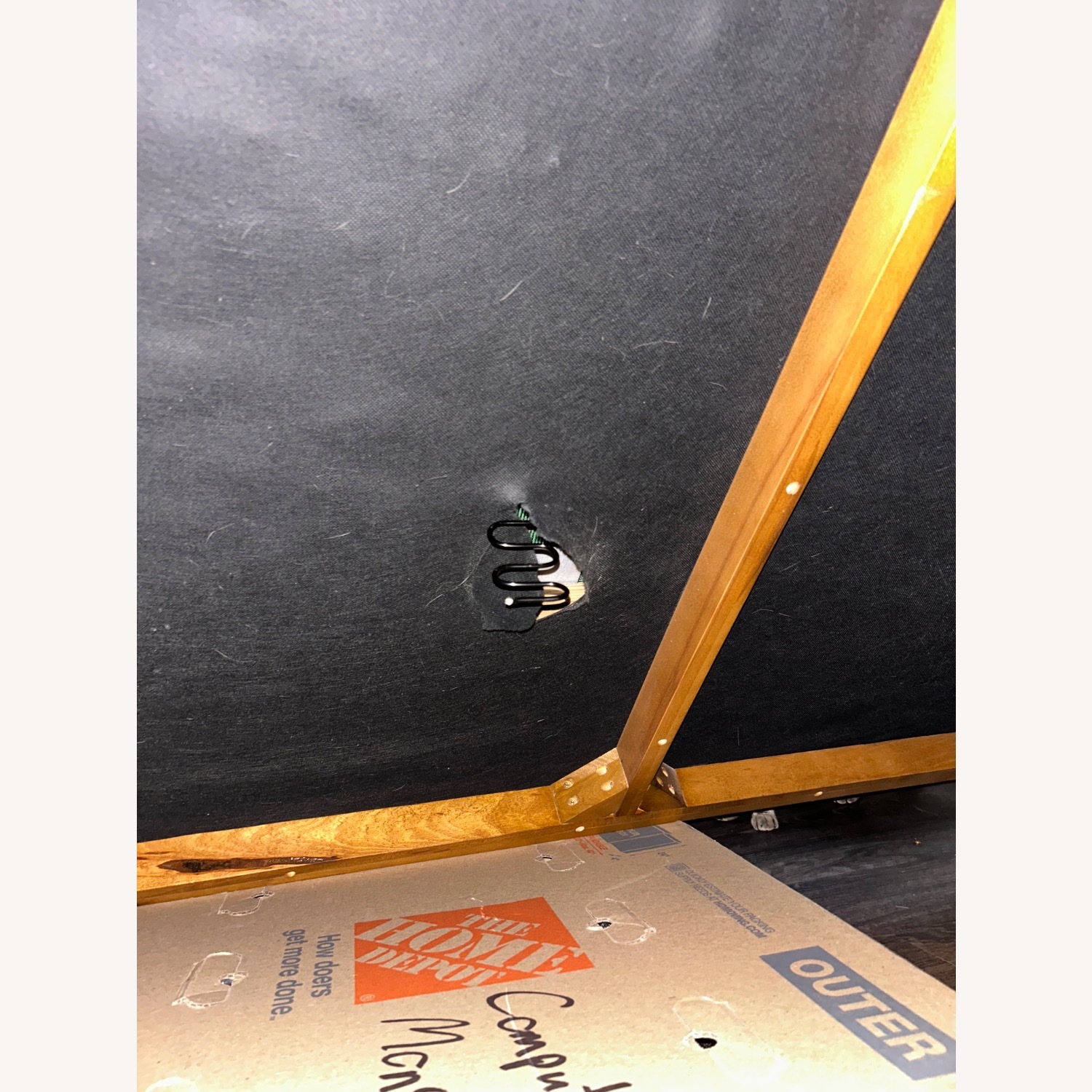 Poly and Bark Zyon Green Velvet 3+ Seater Sofa - image-4